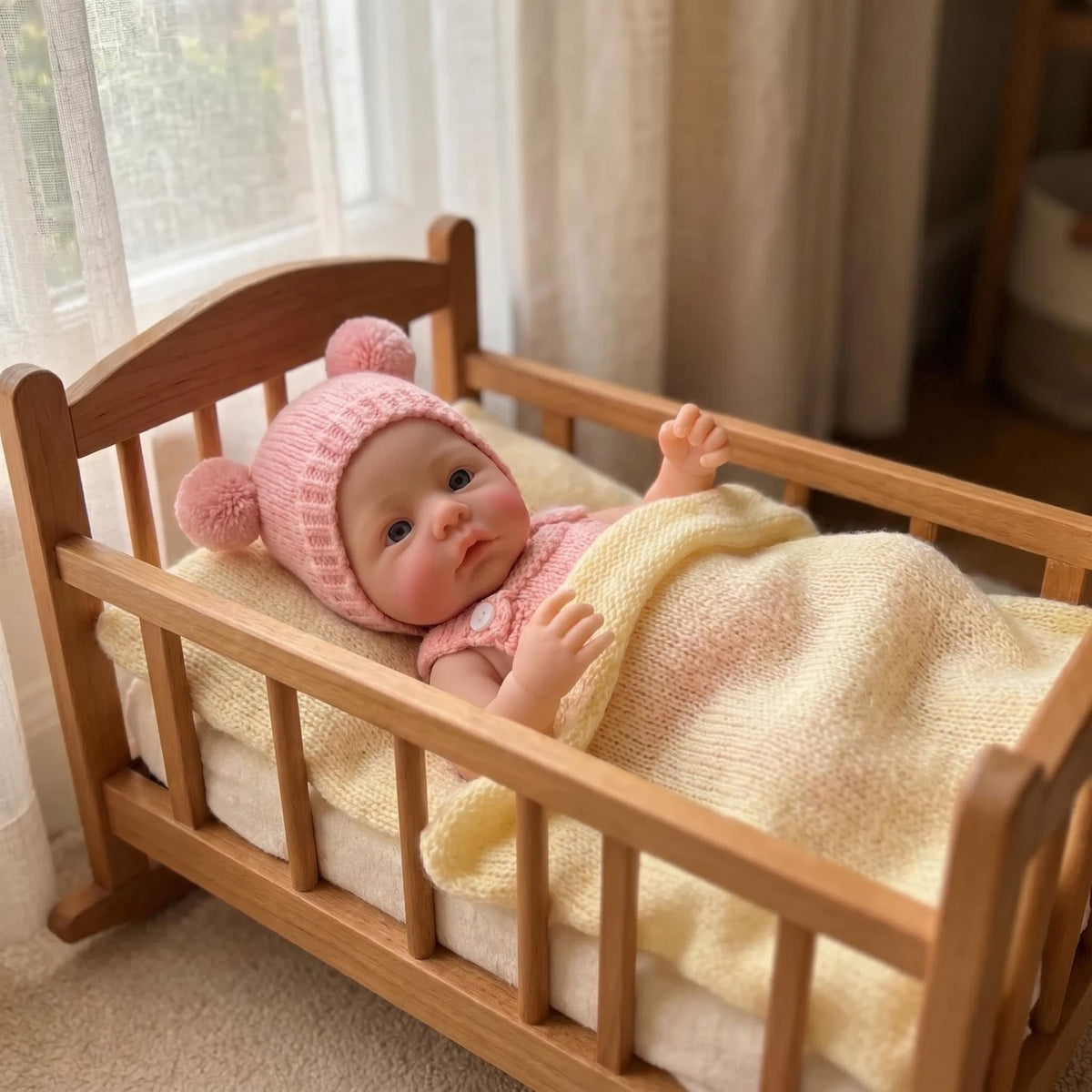 12 inch Full Silicone Body Reborn Doll Realistic and Newborn, Soft Silicone for Babies A Gift for My Partner