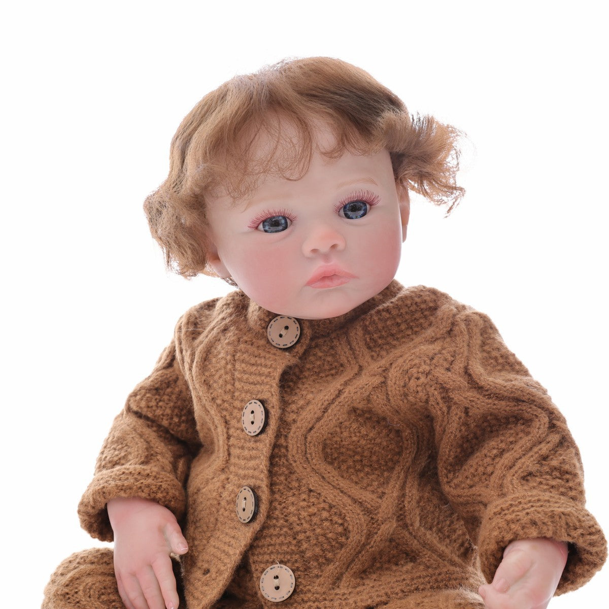45CM Hair Transplant Reborn Doll Simulation Baby
