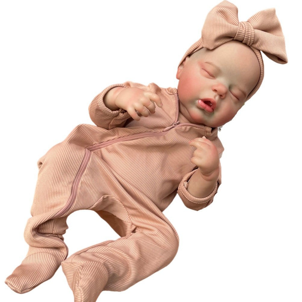 19 inch simulation doll Reborn doll exquisite painted 3D skin gift for children
