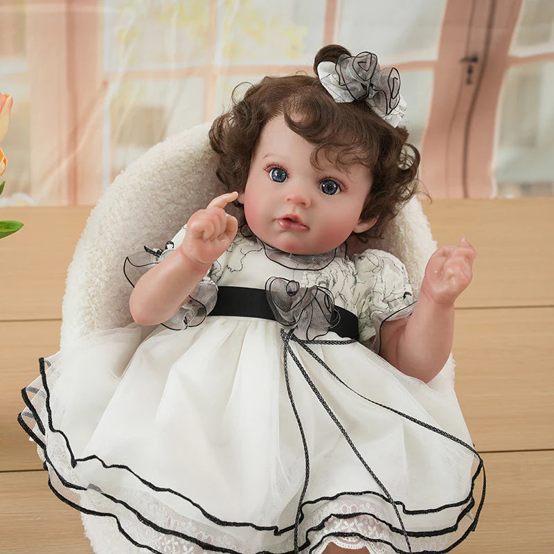 Realistic Reborn Baby Doll Girl 22-inch/55cm Babe Doll Birthday Gifts - Reborn Doll Australia
