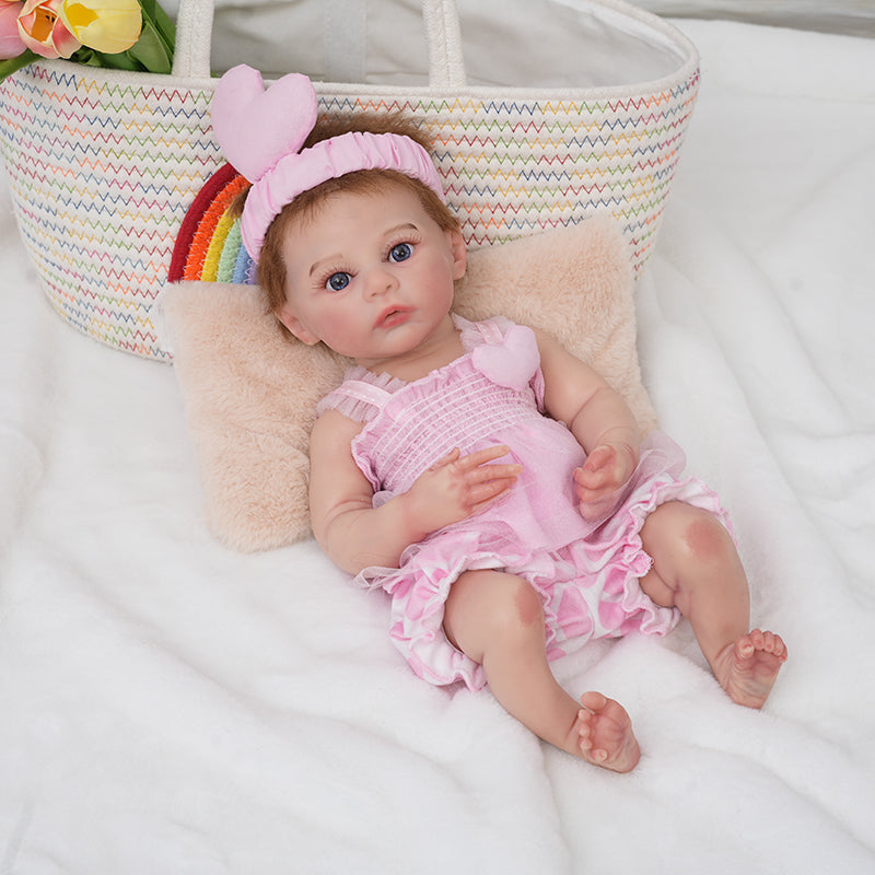16-Inch/40cm Realistic Silicone Reborn Baby Dolls That Look Real - Reborn Doll Australia