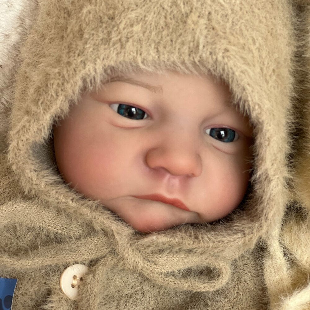18-Inch/45cm Reborn Twin Dolls - Full Body Vinyl Waterproof Boy & Girl Set - Reborn Doll Australia