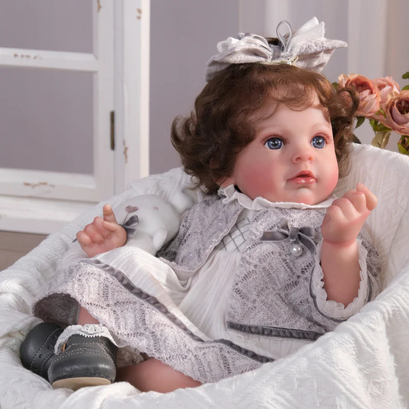 22-inch/55cm Girl Babe Doll Birthday Gifts Realistic Reborn Baby Doll - Reborn Doll Australia
