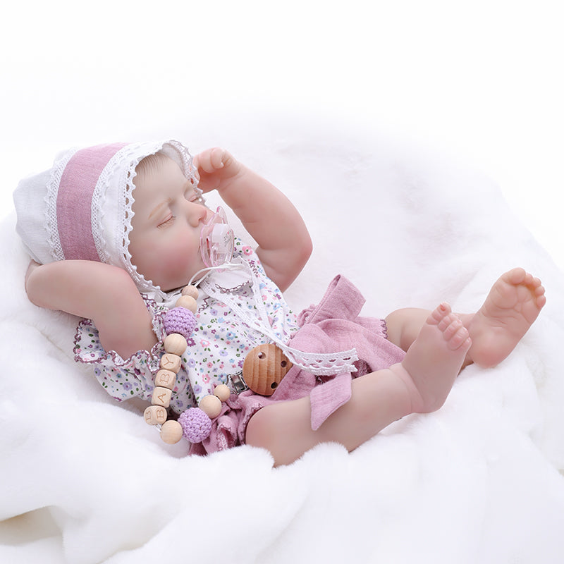 20 Inch/50cm Vinyl Lifelike Newborn Sleeping Baby Doll - Reborn Doll Australia