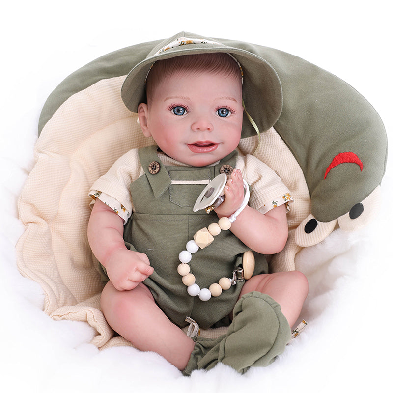 20-Inch/50cm Hard-Vinyl Reborn Baby Doll For Kids Presents - Reborn Doll Australia