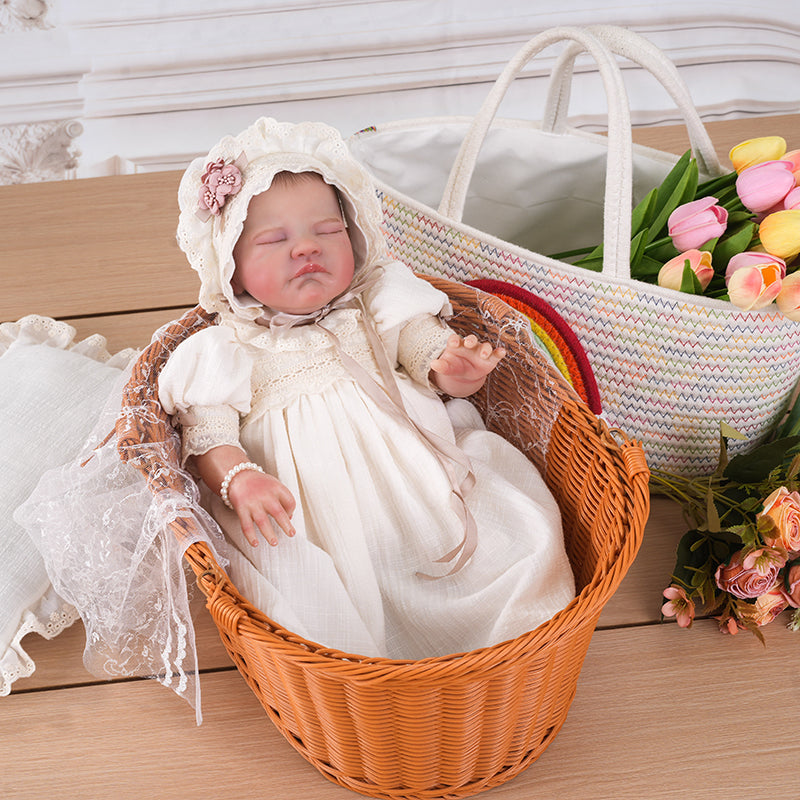 20-Inch/50cm Sleeping Newborn Lifelike Reborn Baby Doll - Reborn Doll Australia