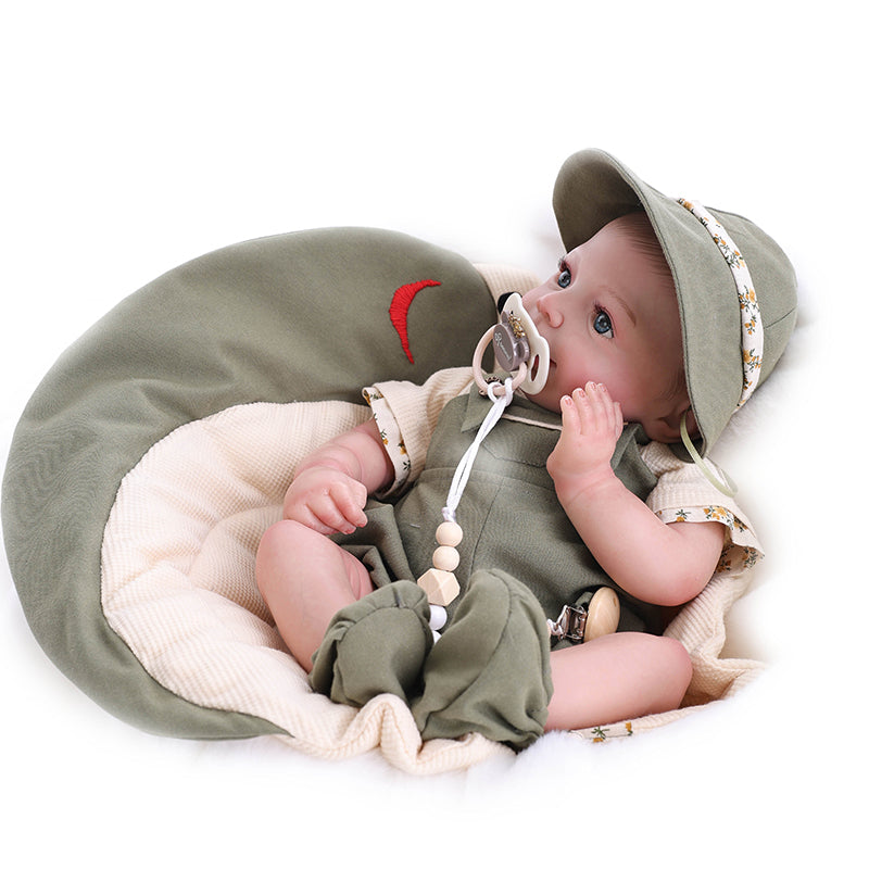 20-Inch/50cm Hard-Vinyl Reborn Baby Doll For Kids Presents - Reborn Doll Australia