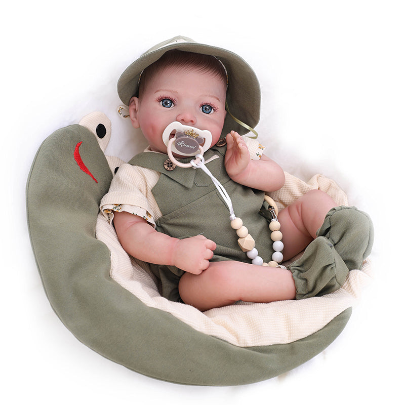 20-Inch/50cm Hard-Vinyl Reborn Baby Doll For Kids Presents - Reborn Doll Australia