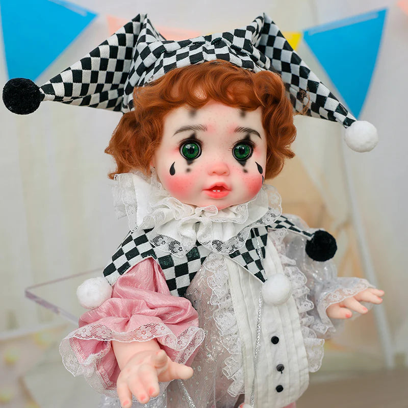 Trendy Toy Clown Doll 18 inch/45cm Collectible Hand Painted - Reborn Doll Australia