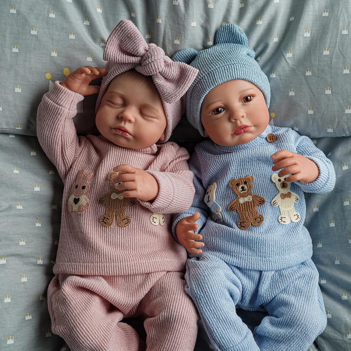 twin reborn dolls